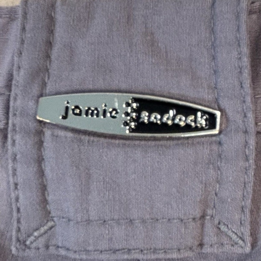 Jamie Sadock Womens Gray Golf Pants Size 2 Stretch Technical Trousers Zippered - Picture 7 of 10